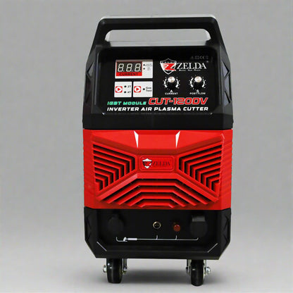 “CUT120DV heavy-duty plasma cutter front view red”

“3-phase digital CNC-ready plasma cutting machine”

“Industrial metal cutter with 30mm max cutting thickness”

“Portable heavy-duty 220V 440V plasma cutter CUT120DV”