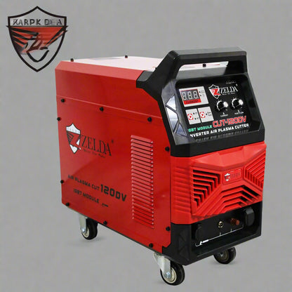 “CUT120DV heavy-duty plasma cutter front view red”

“3-phase digital CNC-ready plasma cutting machine”

“Industrial metal cutter with 30mm max cutting thickness”

“Portable heavy-duty 220V 440V plasma cutter CUT120DV”