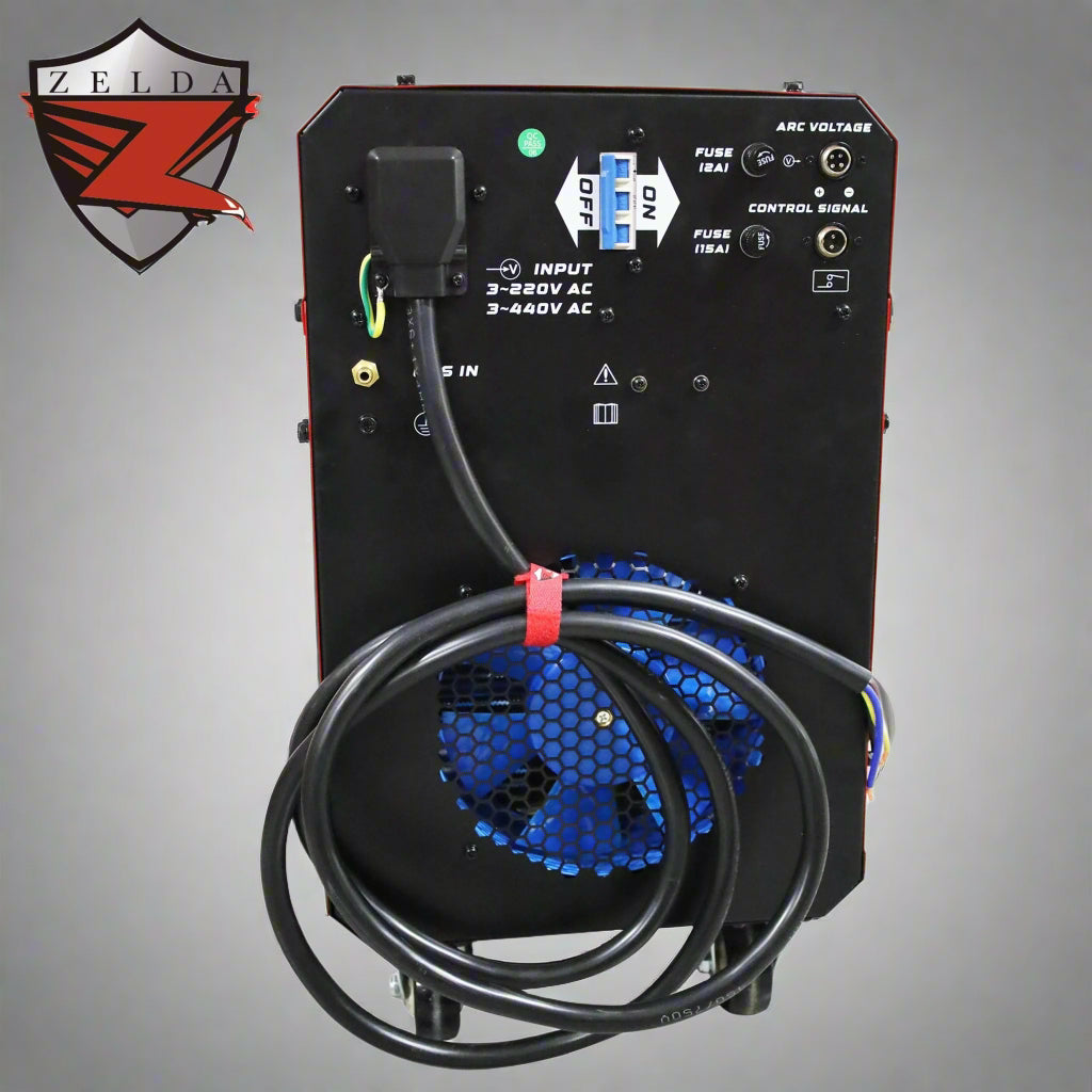 “CUT120DV heavy-duty plasma cutter front view red”

“3-phase digital CNC-ready plasma cutting machine”

“Industrial metal cutter with 30mm max cutting thickness”

“Portable heavy-duty 220V 440V plasma cutter CUT120DV”