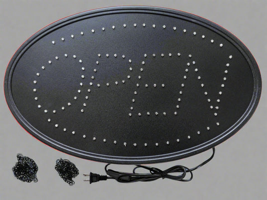 23x14 inch red and blue LED neon OPEN sign – Model 225545