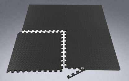 Close-Up of Edge Piece on EVA Foam Mat