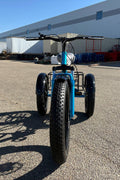 New 24″ Fat Tire Tricycle Bike | 3 - Wheel Adult Trike with Extra Wide Tires – Model 5295361 - with BLUE 5295361 | Sold by Uncle Wiener's Wholesale