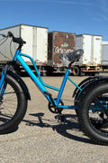 New 24″ Fat Tire Tricycle Bike | 3 - Wheel Adult Trike with Extra Wide Tires – Model 5295361 - with BLUE 5295361 | Sold by Uncle Wiener's Wholesale