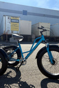 New 24″ Fat Tire Tricycle Bike | 3 - Wheel Adult Trike with Extra Wide Tires – Model 5295361 - with BLUE 5295361 | Sold by Uncle Wiener's Wholesale