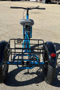New 24″ Fat Tire Tricycle Bike | 3 - Wheel Adult Trike with Extra Wide Tires – Model 5295361 - with BLUE 5295361 | Sold by Uncle Wiener's Wholesale