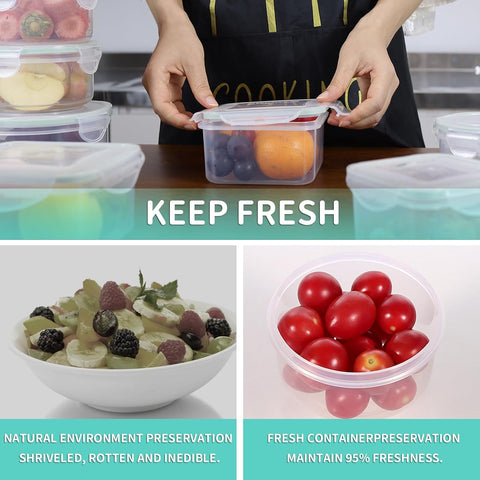 Food Storage Set for Pantry, Kitchen, and RV Organization