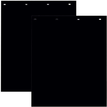 Anti-spray 24x30 black truck mud flap with ribbed design

Heavy-duty truck mud flaps - single and pair options

Durable black 1027MF mud flaps for semi trucks


