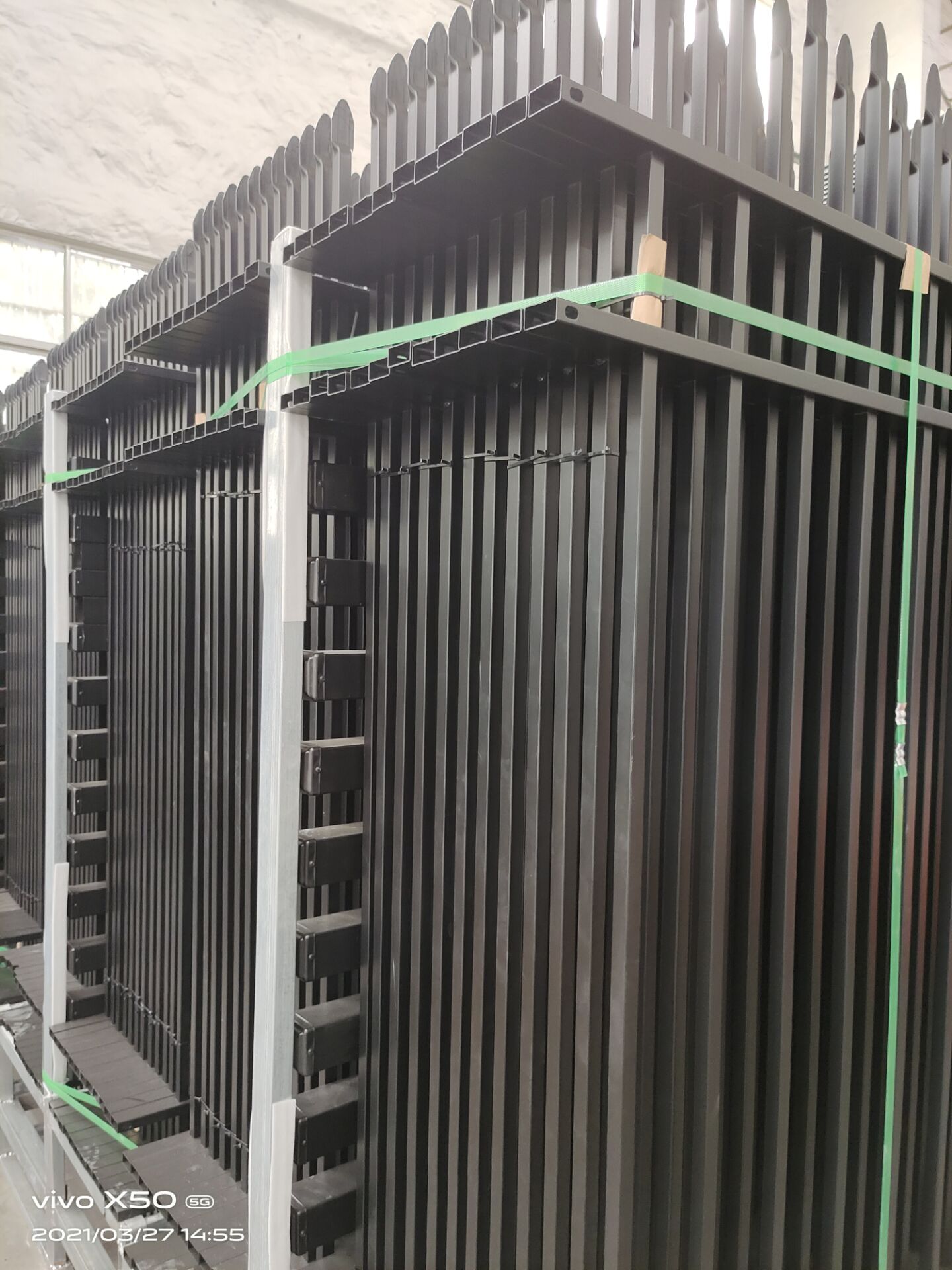 "240 FT wrought iron fence panel kit with black powder-coated finish"

"Heavy-duty steel fencing system for perimeter security"

"Wrought iron fence panels with posts for outdoor fencing – 10 ft panels"