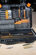 New 246 PCS Wood, Metal & Masonry Drill Bit Set – Comprehensive Multi - Material Drill Tool Kit ETDBA246 - with | Sold by Uncle Wiener's Wholesale