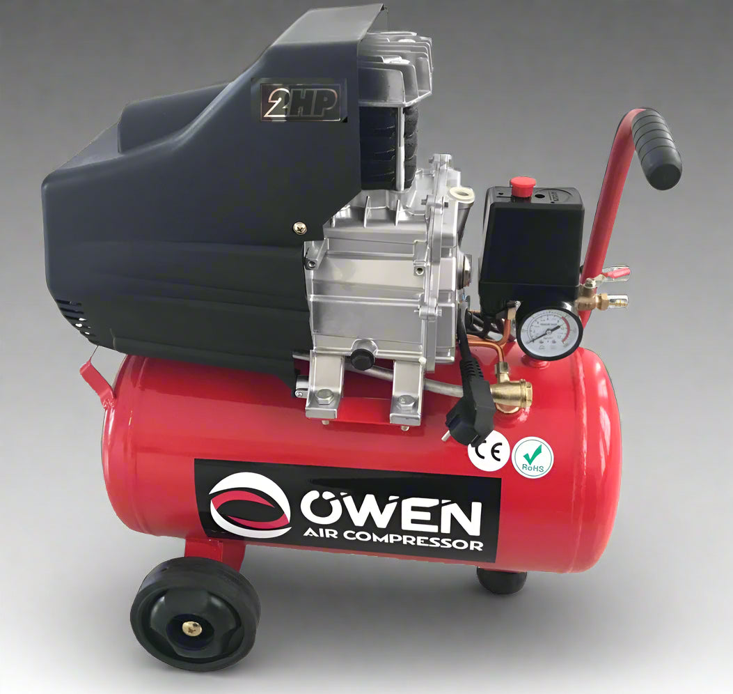 NEW 24L 2HP ELECTRIC AIR COMPRESSOR - with | Sold by Uncle Wiener's Wholesale