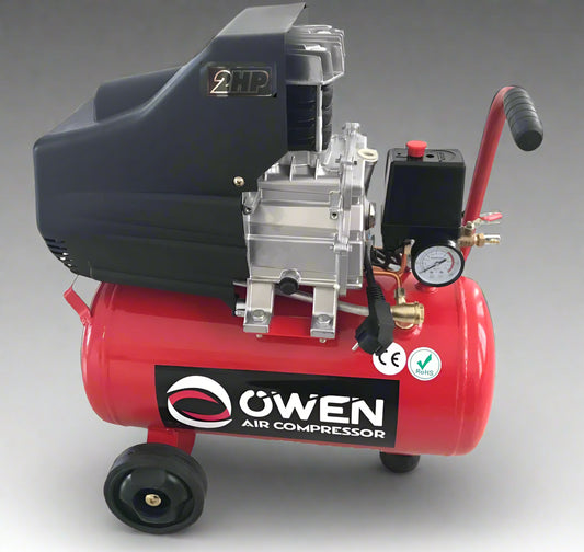 NEW 24L 2HP ELECTRIC AIR COMPRESSOR - with | Sold by Uncle Wiener's Wholesale