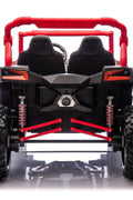 NEW 24V Deluxe UTV Ride - On – 4WD Kids Electric Car - with Orange & White | Sold by Uncle Wiener's Wholesale