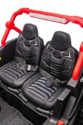 NEW 24V Deluxe UTV Ride - On – 4WD Kids Electric Car - with Orange & White | Sold by Uncle Wiener's Wholesale