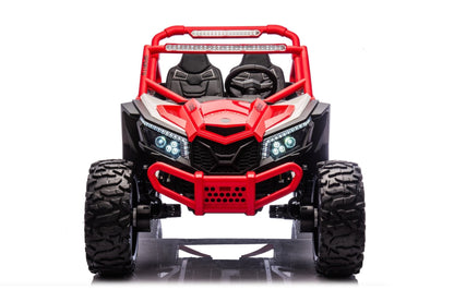 NEW 24V Deluxe UTV Ride - On – 4WD Kids Electric Car - with Orange & White | Sold by Uncle Wiener's Wholesale