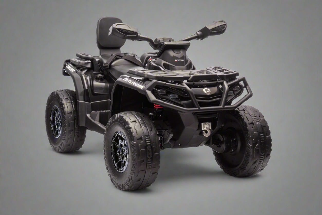 NEW 24V RIDE ON CAN AM OUTLANDER ATV - with Khaki | Sold by Uncle Wiener's Wholesale