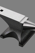 “25 lb cast iron blacksmith anvil with horn”

“88 lb horn anvil for forging and metalwork”

“Heavy-duty blacksmithing tool with cast iron construction”

“Side view of horned blacksmith anvil on white background”