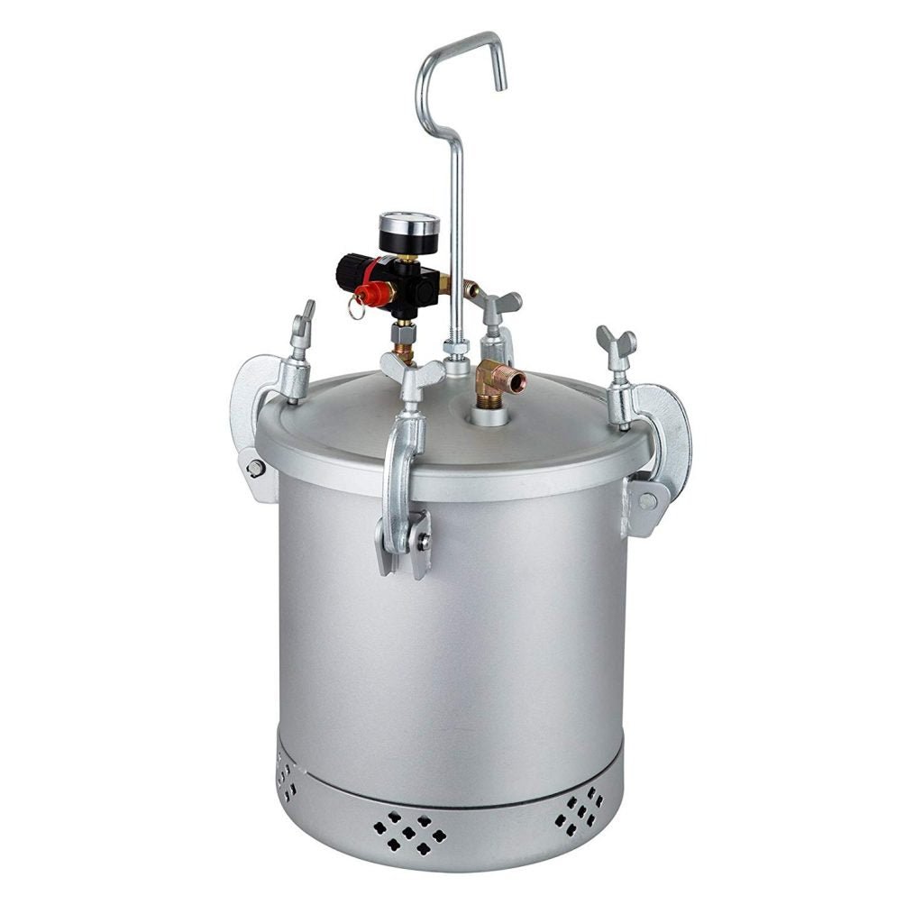 New 2.5 Gallon Pressure Feed Paint Tank Sprayer – High Capacity Paint Spraying Pot 518TPS - with | Sold by Uncle Wiener's Wholesale