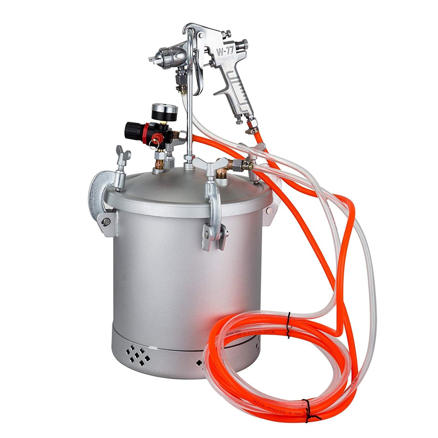New 2.5 Gallon Pressure Feed Paint Tank Sprayer – High Capacity Paint Spraying Pot 518TPS - with | Sold by Uncle Wiener's Wholesale