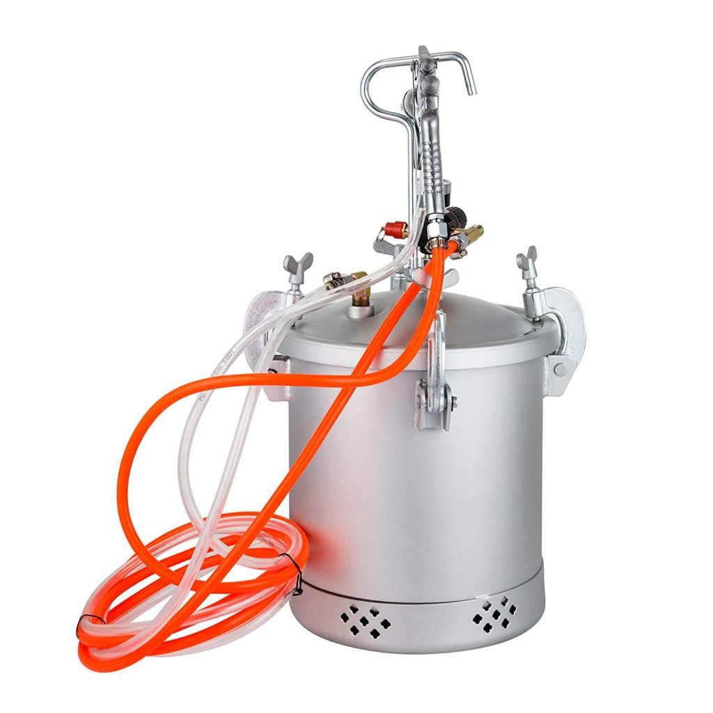 New 2.5 Gallon Pressure Feed Paint Tank Sprayer – High Capacity Paint Spraying Pot 518TPS - with | Sold by Uncle Wiener's Wholesale