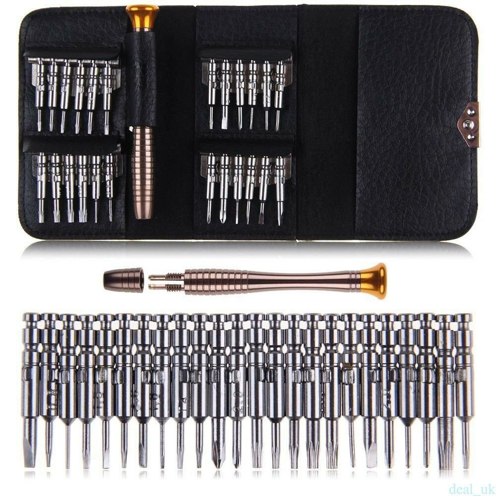 NEW 25 IN 1 Small Mini Repair Precision Screwdriver Torx Tool Kit Set - with | Sold by Uncle Wiener's Wholesale