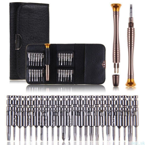 NEW 25 IN 1 Small Mini Repair Precision Screwdriver Torx Tool Kit Set - with | Sold by Uncle Wiener's Wholesale