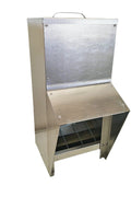 New 25 LBS Galvanized Chicken & Duck Feeder – Durable Outdoor Poultry Feed Dispenser S1228 - with | Sold by Uncle Wiener's Wholesale