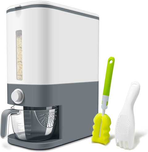 New 25 lbs Rice & Grain Dispenser – Bulk Food Storage & Easy Dispensing Container S1125 - with | Sold by Uncle Wiener's Wholesale