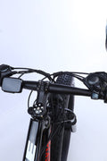 26 inch electric fat tire e-bike with 500W motor and disc brakes
Side view of black all-terrain e-bike with oversized tires
Removable 48V lithium battery on mountain fat tire e-bike
Close-up of rear hub motor and gear system on electric bike
Electric trail bike designed for snow, sand, and rugged terrain
Urban and off-road ready fat tire e-bike with aluminum frame