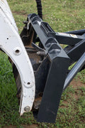 26 FT Telescoping Hydraulic Truss Boom for Skid Steer
Skid Steer Crane Arm Lifting Beam
Truss Boom Fully Extended
Close-up of Hydraulic Truss Boom Cylinders
Heavy-Duty Skid Steer Boom with Safety Valve System