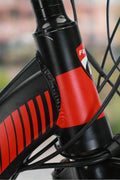 28 inch electric city cruiser bike – side view
350W rear hub motor close-up on e-bike
Lightweight aluminum e-bike with step-through frame
Display panel and handlebar view of electric bike
21-speed electric commuter bike on city road