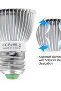 28W LED grow light bulb for indoor plant growth
Full spectrum E27 grow lamp emitting purple light
Hydroponic LED bulb with red blue white UV IR chips
Energy-efficient grow light for seedling and flowering
LED grow light with E27 base and cooling shell