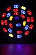 28W LED grow light bulb for indoor plant growth
Full spectrum E27 grow lamp emitting purple light
Hydroponic LED bulb with red blue white UV IR chips
Energy-efficient grow light for seedling and flowering
LED grow light with E27 base and cooling shell