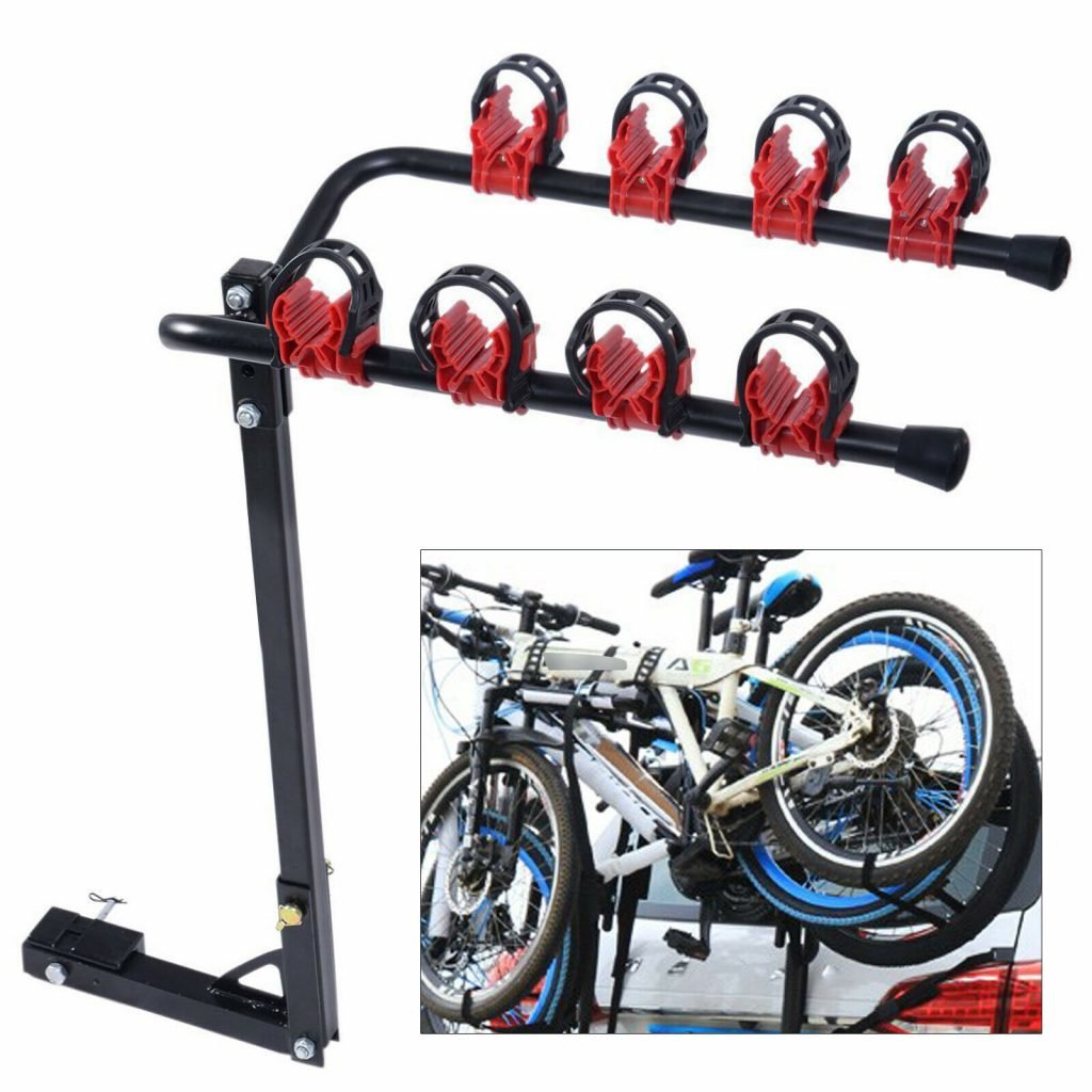 New 3 - 4 Bike Hitch Mount Rack – Adjustable Trailer Hitch Bike Carrier Carrier R3605L - with | Sold by Uncle Wiener's Wholesale