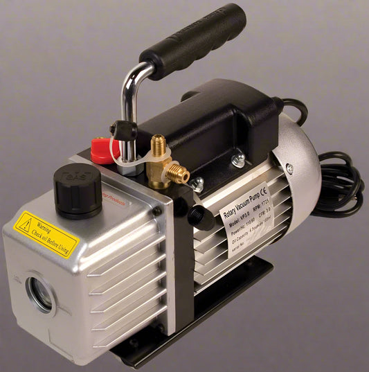 Compact HVAC vacuum pump VP125 for refrigeration and air conditioning evacuation