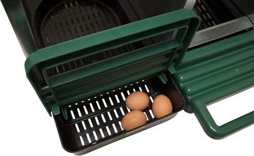 NEW 3 - Compartment Roll Out Chicken Nesting Box – Fits Up to 15 Hens – Easy Egg Collection 1211202 - with | Sold by Uncle Wiener's Wholesale