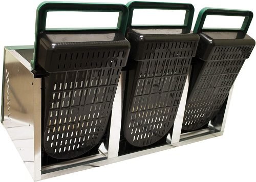 NEW 3 - Compartment Roll Out Chicken Nesting Box – Fits Up to 15 Hens – Easy Egg Collection 1211202 - with | Sold by Uncle Wiener's Wholesale