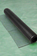 3x15 ft black plastic hardware net roll for garden fencing
Close-up of HDPE chew-proof plastic mesh grid 3/8 inch spacing
Plastic netting around vegetable garden raised beds
Black flexible mesh roll for chicken coops or pet fencing