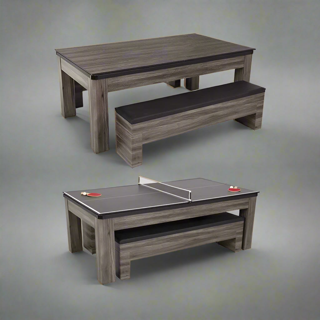 NEW 3 IN 1 COMBINATION TABLE INCLUDES POOL TABLE TENNIS & DINING - with | Sold by Uncle Wiener's Wholesale