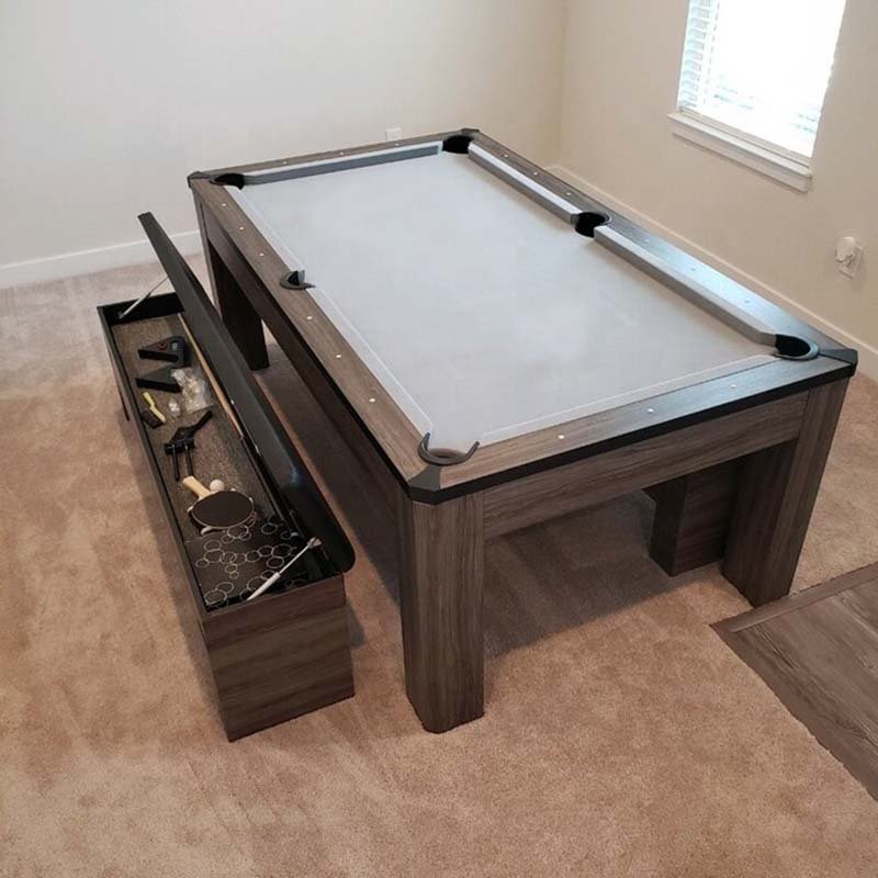 NEW 3 IN 1 COMBINATION TABLE INCLUDES POOL TABLE TENNIS & DINING - with | Sold by Uncle Wiener's Wholesale