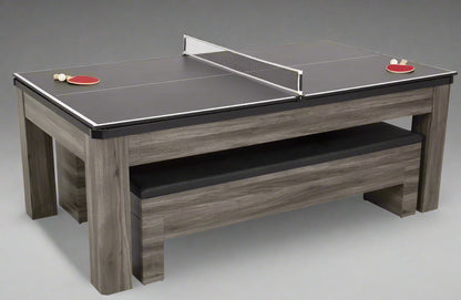 NEW 3 IN 1 COMBINATION TABLE INCLUDES POOL TABLE TENNIS & DINING - with | Sold by Uncle Wiener's Wholesale