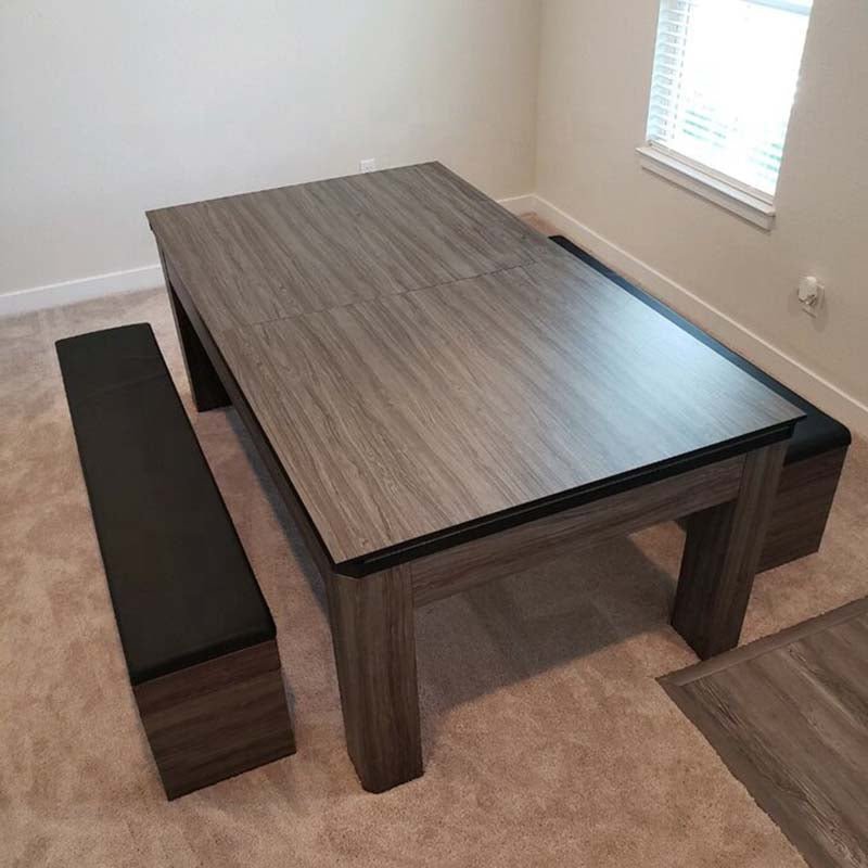 NEW 3 IN 1 COMBINATION TABLE INCLUDES POOL TABLE TENNIS & DINING - with | Sold by Uncle Wiener's Wholesale