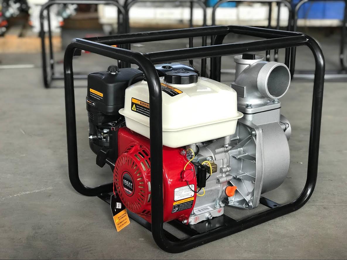 Heavy-Duty 3-Inch Gas Trash Water Pump GX200 WP30

Red Gas-Powered Trash Water Pump with 6.5 HP Engine

Construction Grade 3-Inch Trash Water Pump WP30

Durable Gas Water Pump for Irrigation and Flooding