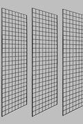 NEW 3 PACK 2 FT X 5 FT GRIDWALL BLACK DISPLAY METAL - with | Sold by Uncle Wiener's Wholesale