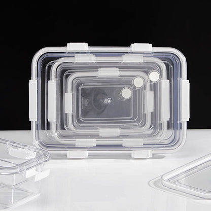 "airtight food container set with clear lids"

"3-pack BPA-free tritan food containers"

"stackable airtight containers for pantry"

"microwave and freezer-safe storage boxes"

"leak-proof food storage container set"