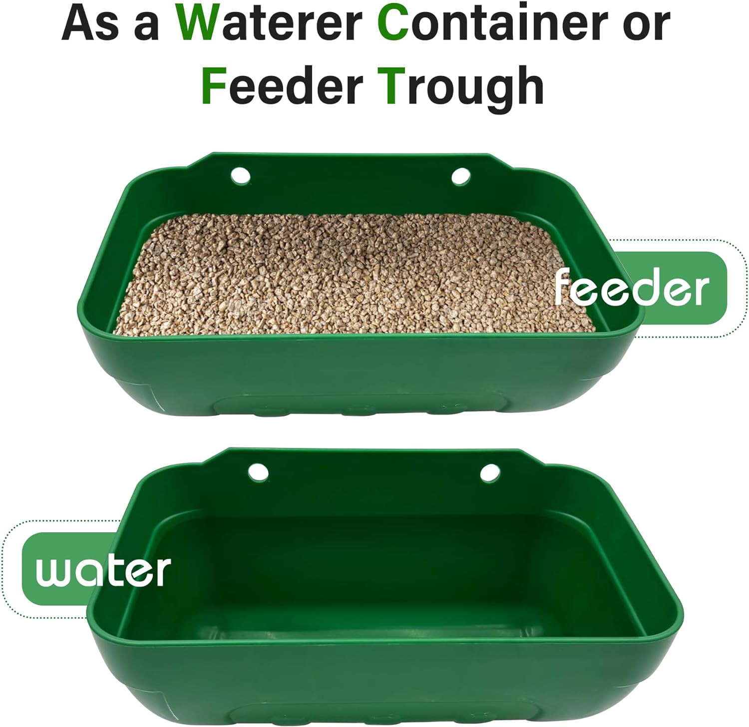 NEW 3 Pack Livestock Sheep Goat Animal Water Cup Drinker 866001 - with | Sold by Uncle Wiener's Wholesale