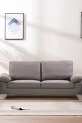 New 3 - Piece Air Fabric Sofa Set with Pillows – Modern Living Room Couch Set for Comfort & Style BT2282 - with Gray | Sold by Uncle Wiener's Wholesale