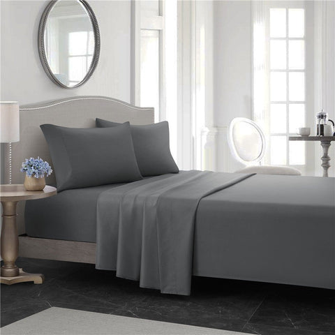 New 3 - Piece Twin Brushed Microfiber Sheet Set – Soft, Wrinkle - Resistant Bedding - with 3 PCS TWIN BRUSHED SET 1015T | Sold by Uncle Wiener's Wholesale
