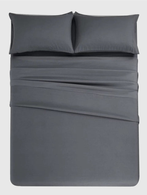 New 3 - Piece Twin Brushed Microfiber Sheet Set – Soft, Wrinkle - Resistant Bedding - with 3 PCS TWIN BRUSHED SET 1015T | Sold by Uncle Wiener's Wholesale