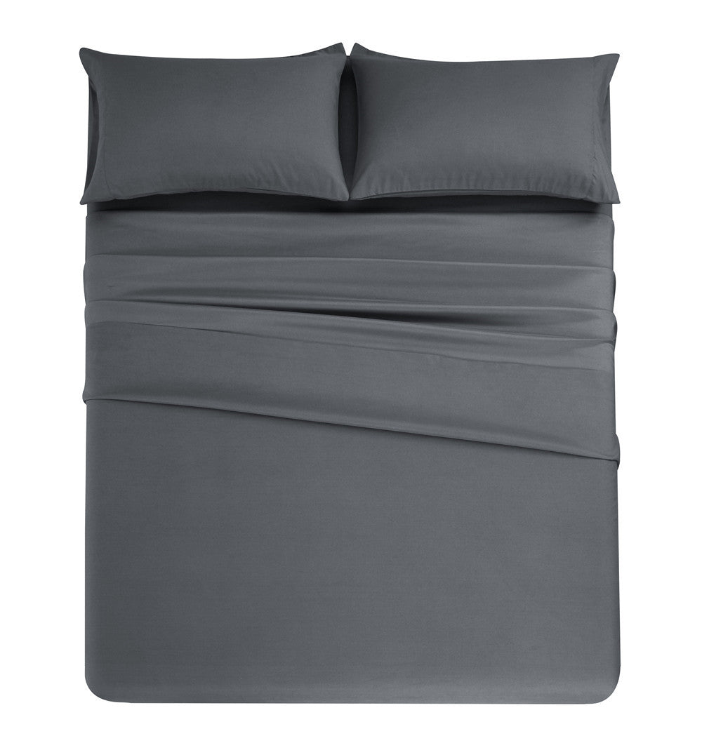 New 3 - Piece Twin Brushed Microfiber Sheet Set – Soft, Wrinkle - Resistant Bedding - with 3 PCS TWIN BRUSHED SET 1015T | Sold by Uncle Wiener's Wholesale