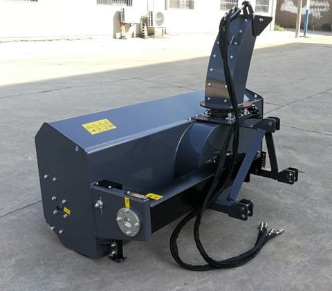 New 3 - Point Hitch Tractor Snow Blower – 72" & 84" Manual & Hydraulic Models – Fits 25–90 HP – CAT 1/2 Compatible - Tractor 3 - Point Hitch Snow Blower with 72″ Manual Model | Sold by Uncle Wiener's Wholesale